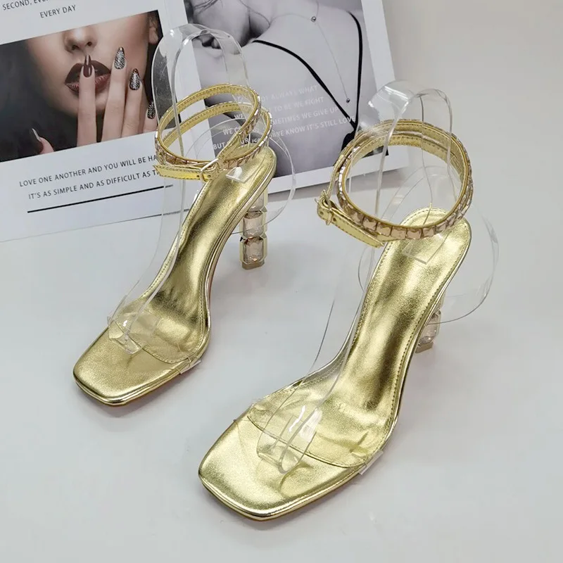 Transparent PVC Material Large Size Sandals Outdoor Wear Stiletto Soft Leather High Heels Custom Open Toe Women Shoes Sandalias
Transparent PVC Material Large Size Sandals Outdoor Wear Stiletto Soft Leather High Heels Custom Open Toe Women Shoes Sandalias