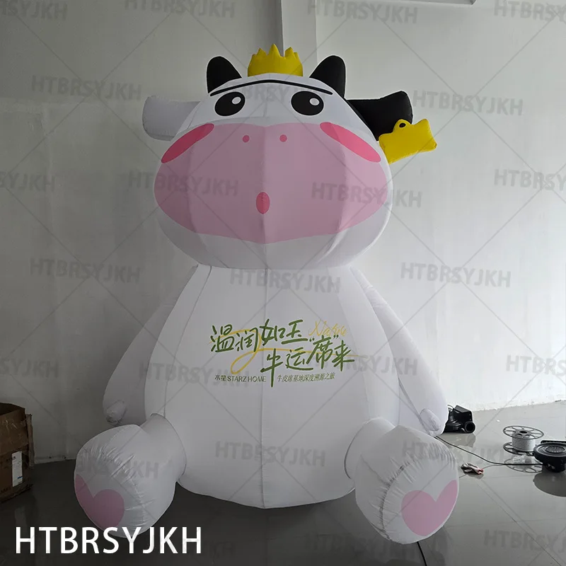Inflatable cartoon cute cow air model, square shopping mall activities decoration propaganda drainage props
Inflatable cartoon cute cow air model, square shopping mall activities decoration propaganda drainage props