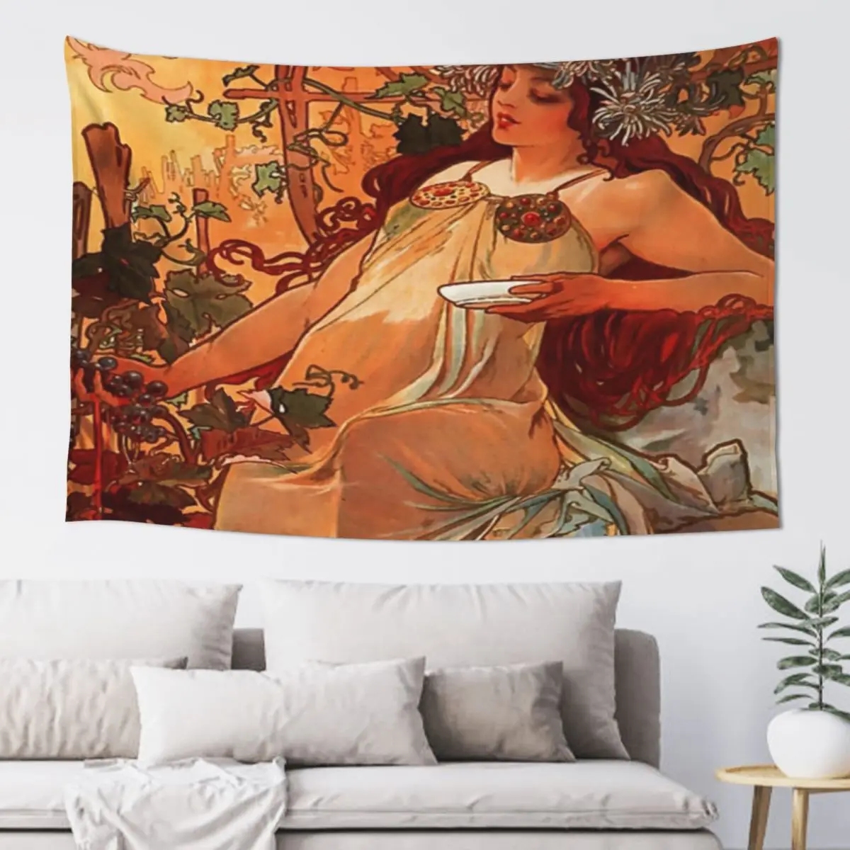 Alphonse mucha - Autumn Season,No,02. Tapestry Decor For Room Nordic Home Decor Tapestry
Alphonse mucha - Autumn Season,No,02. Tapestry Decor For Room Nordic Home Decor Tapestry