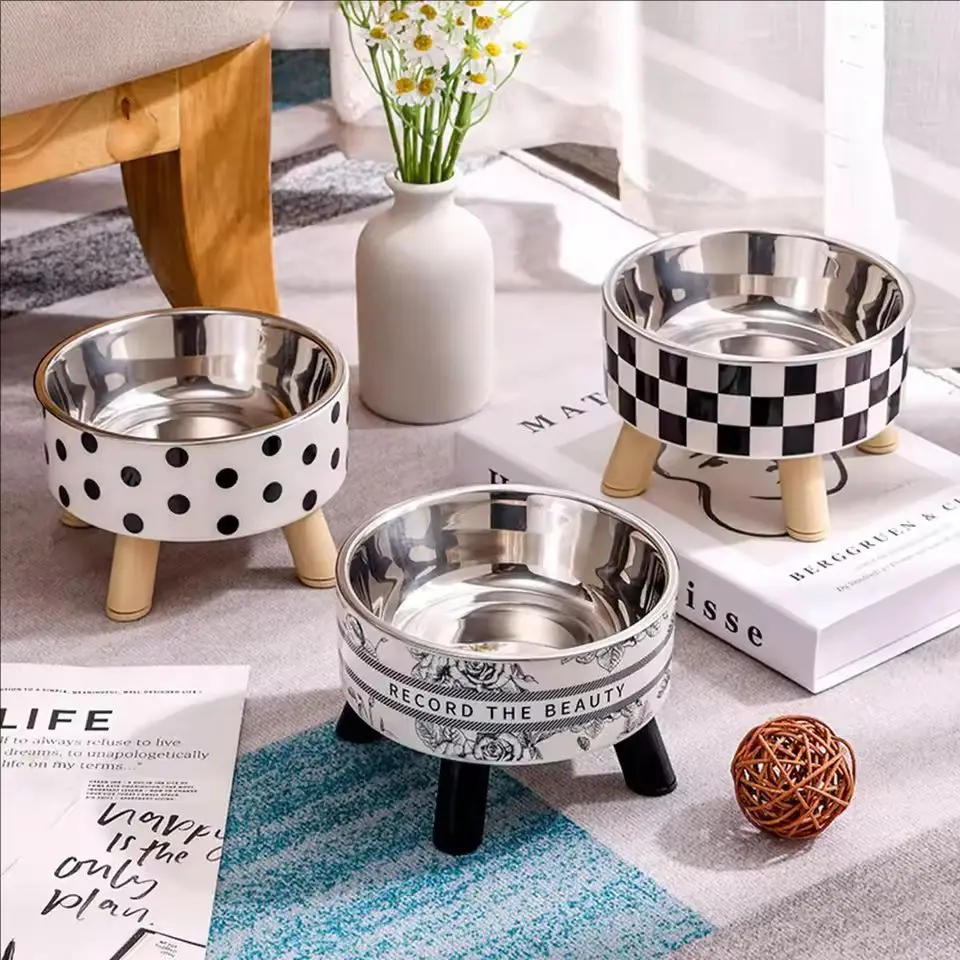Stainless Steel Elevated Pet Bowls - Cat Dog Food Water Dishes, Raised Feeding Bowls for Pets
Stainless Steel Elevated Pet Bowls - Cat Dog Food Water Dishes, Raised Feeding Bowls for Pets