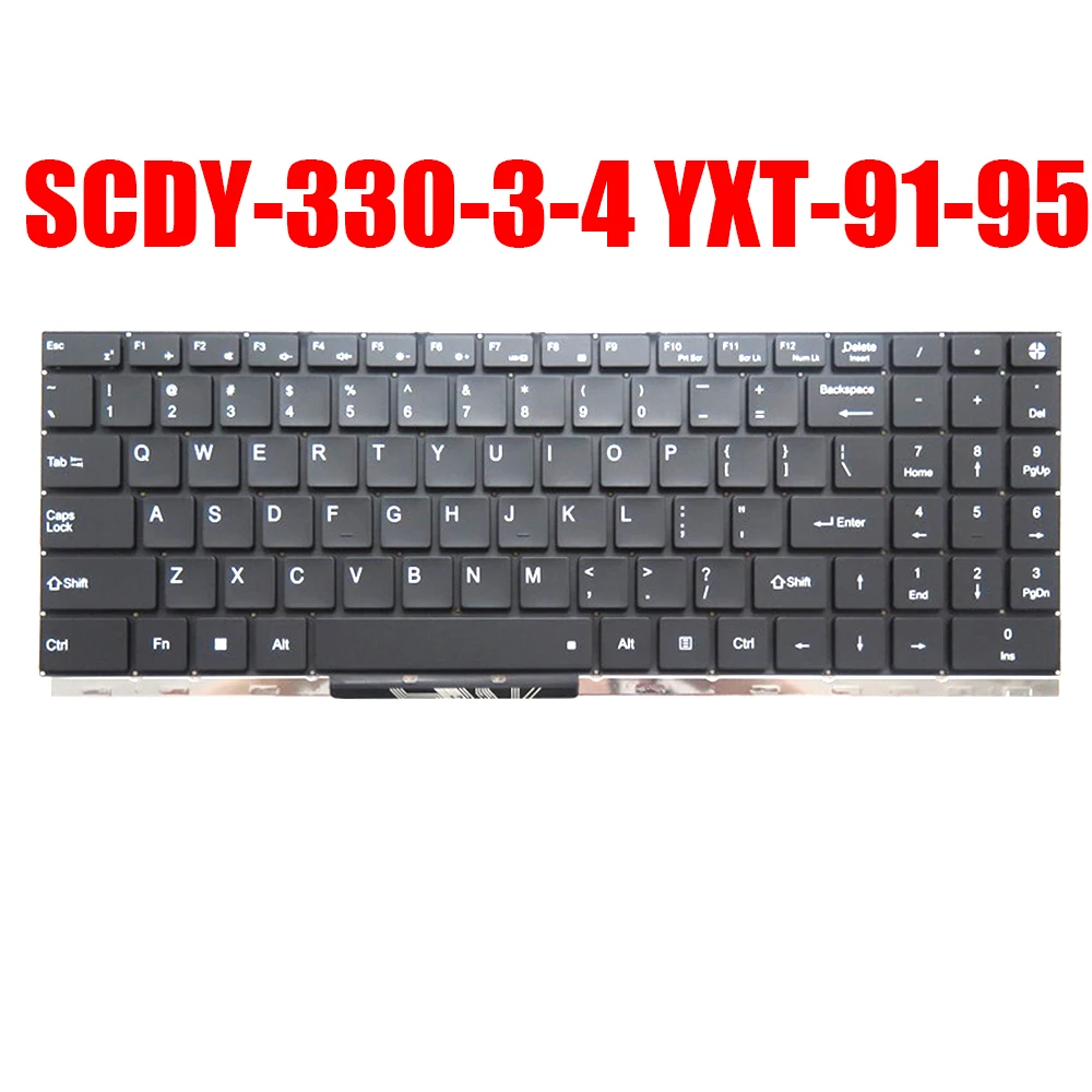 English US SCDY-330-3-4 YXT-91-95 Laptop Keyboard Black Without Backlit
English US SCDY-330-3-4 YXT-91-95 Laptop Keyboard Black Without Backlit