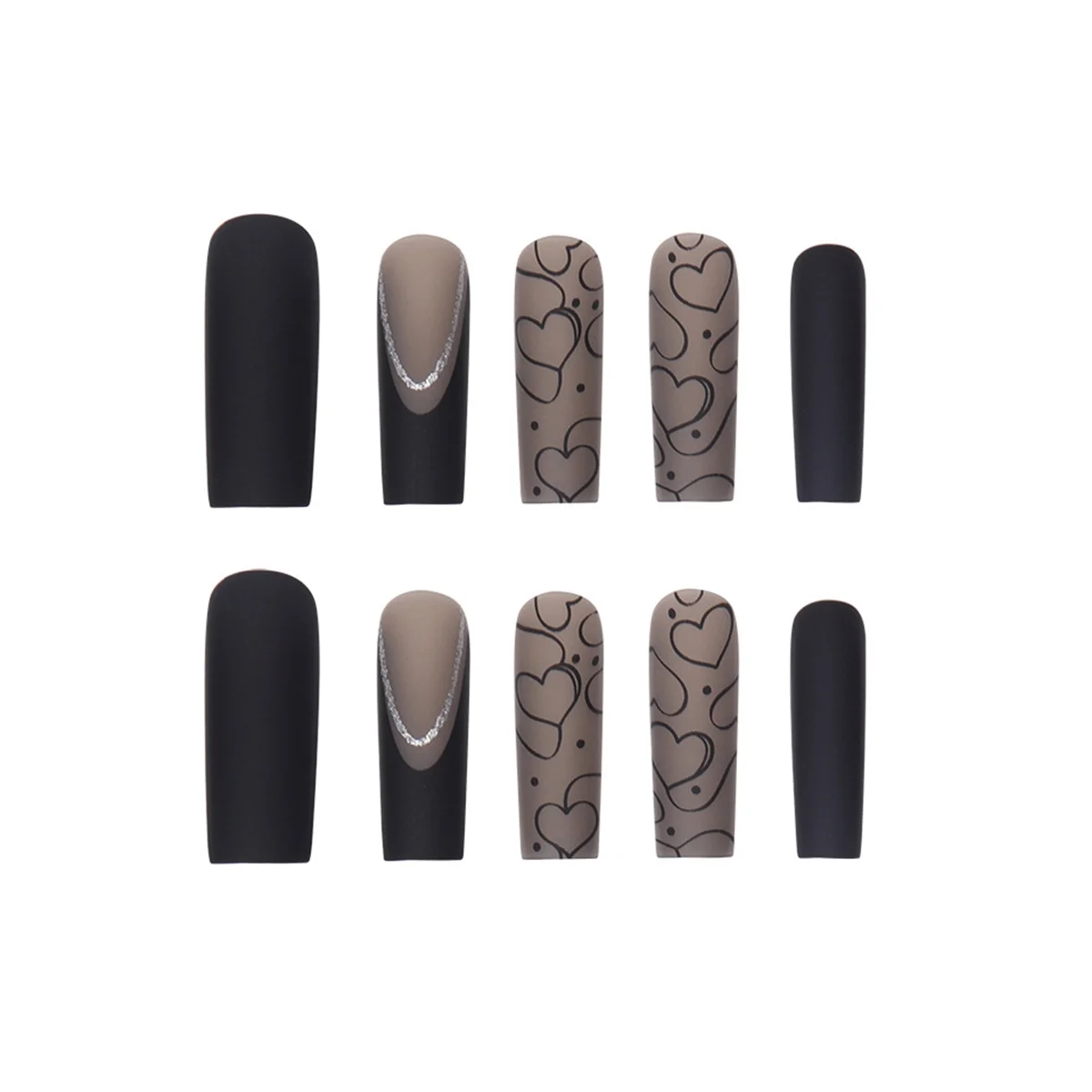 Removable Nails - Gel Nails 12 Sizes, No Need File Pre-Shaped Press on False Nails Nail Extensions SGCY-98
Removable Nails - Gel Nails 12 Sizes, No Need File Pre-Shaped Press on False Nails Nail Extensions SGCY-98