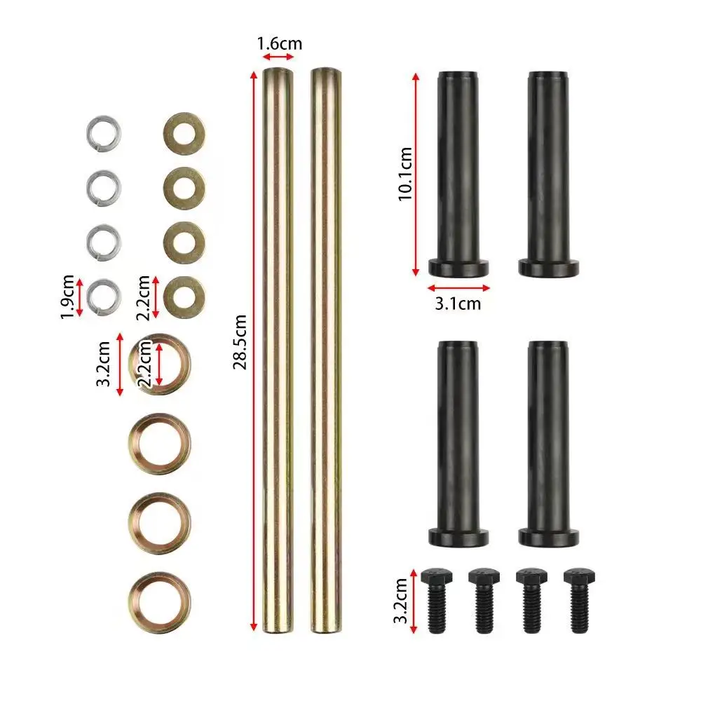 7501093 5020681 Two Front Lower A-Arm Bushing & Shaft Kit For Polaris Scrambler 500 1997-2012 2X4 4X4
7501093 5020681 Two Front Lower A-Arm Bushing & Shaft Kit For Polaris Scrambler 500 1997-2012 2X4 4X4
