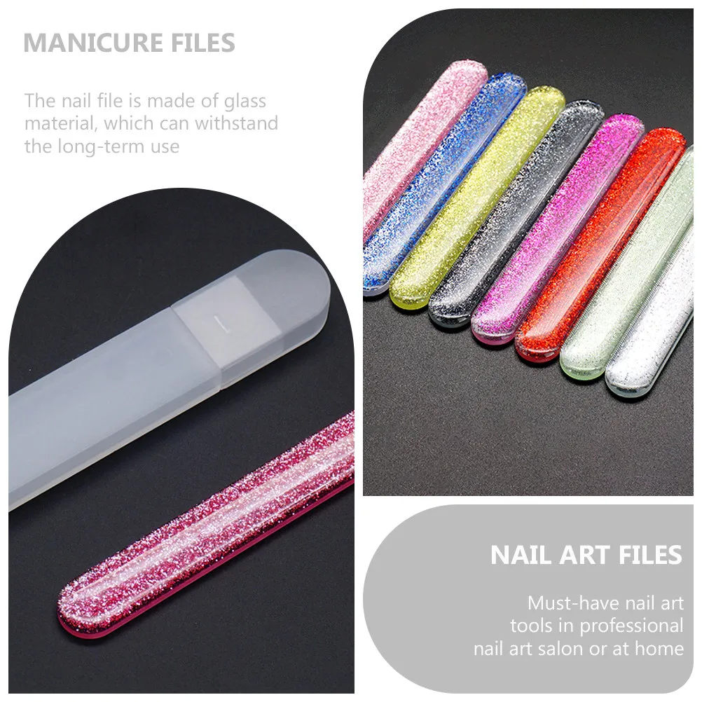 8Pcs Glass Nail Files Nano Grade Manicure Polishing Files for Nail Extension Prep Filing and Shaping At Salon Or Home Use
8Pcs Glass Nail Files Nano Grade Manicure Polishing Files for Nail Extension Prep Filing and Shaping At Salon Or Home Use