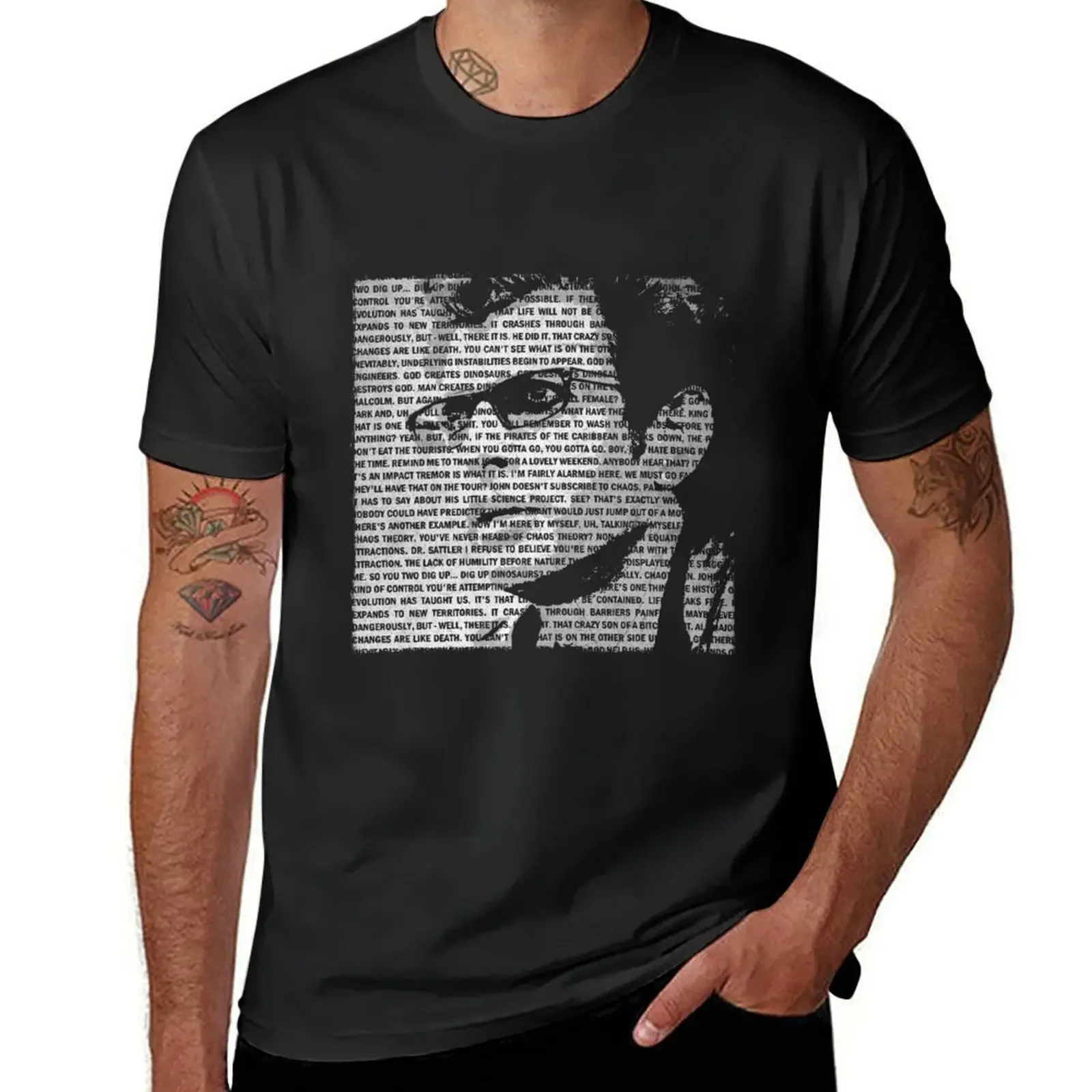 Jurassic Park - Ian Malcolm - Faded Print With Quotes T-Shirt blacks custom shirt anime tshirt shirts men
Jurassic Park - Ian Malcolm - Faded Print With Quotes T-Shirt blacks custom shirt anime tshirt shirts men