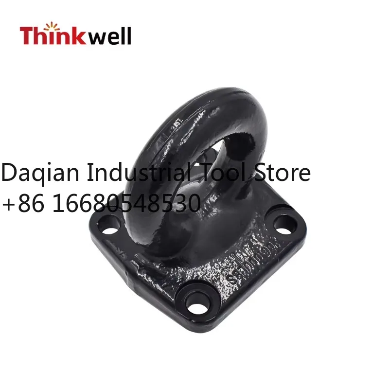 5uiNew Heavy- Black Coated Forged Steel Pintle Hitch Tow Eye Lunette Ring with 4 Bolt Holes Towing Accessory for Trailers
5uiNew Heavy- Black Coated Forged Steel Pintle Hitch Tow Eye Lunette Ring with 4 Bolt Holes Towing Accessory for Trailers