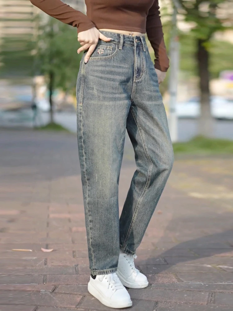 Loose Men's Straight Leg Jeans Casual American Retro Sle Trendy Brand Versatile Haome Long Pants Youth ular Jeans
Loose Men's Straight Leg Jeans Casual American Retro Sle Trendy Brand Versatile Haome Long Pants Youth ular Jeans