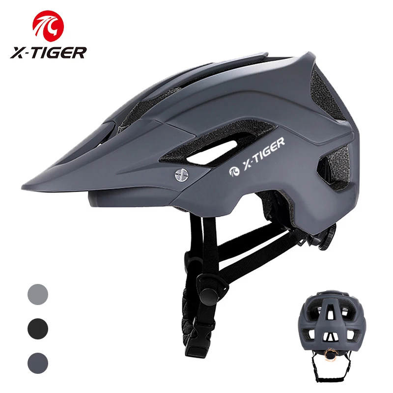 X-TIGER Adult MTB Bike Helmet Ultralight Mountain Bicycle Helmet Riding Racing Outdoor Sports Cycling Safety Cap with Brim
X-TIGER Adult MTB Bike Helmet Ultralight Mountain Bicycle Helmet Riding Racing Outdoor Sports Cycling Safety Cap with Brim