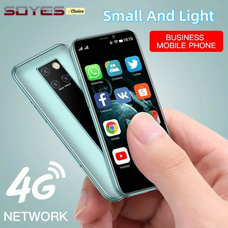SOYES S10-H Mini 4G Smartphone 3.5inches MTK 3GB RAM 32GB/64GB ROM Dual SIM 5MP LTE 2400mAh Small Pocket Android Cellphone
SOYES S10-H Mini 4G Smartphone 3.5inches MTK 3GB RAM 32GB/64GB ROM Dual SIM 5MP LTE 2400mAh Small Pocket Android Cellphone