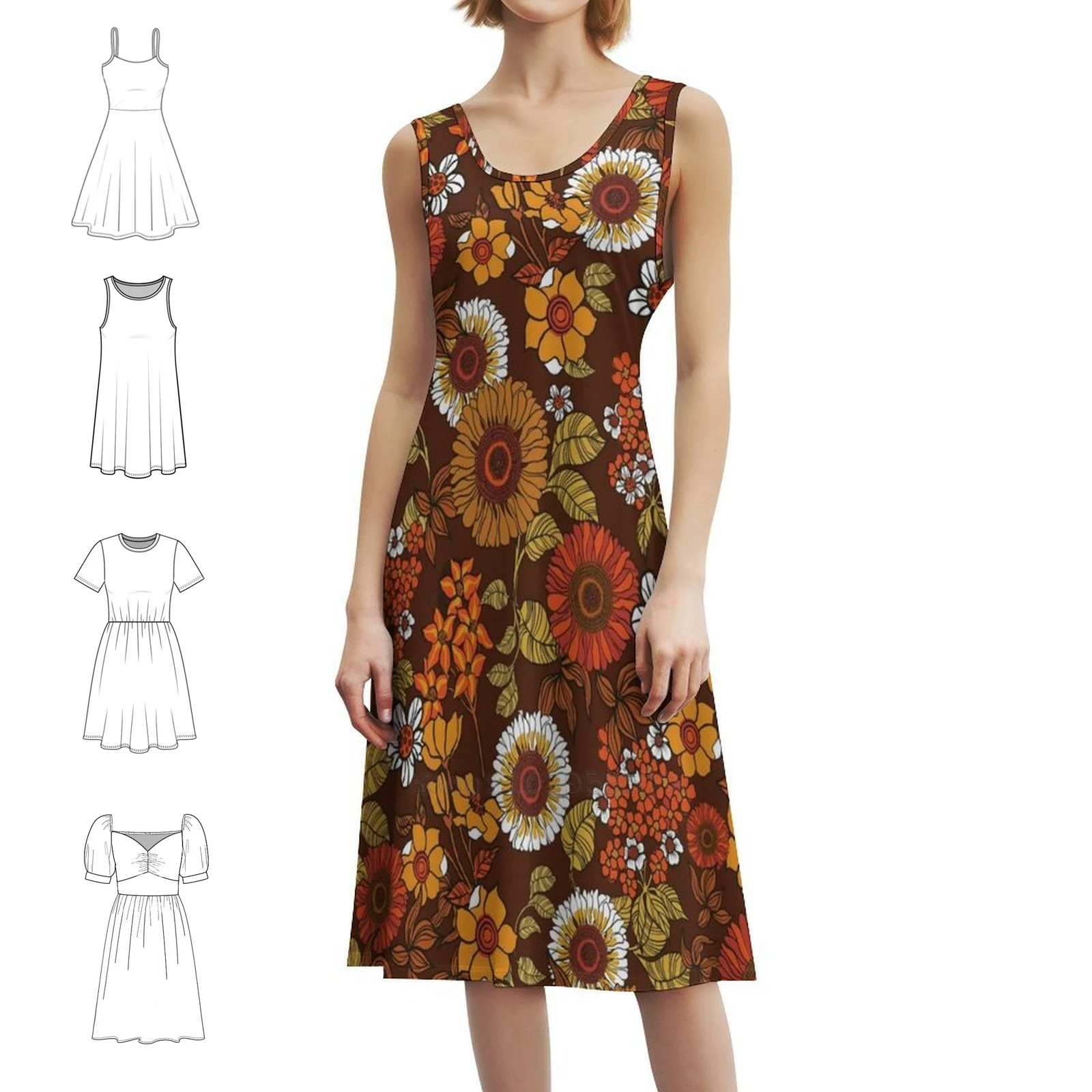 Винтажное повседневное платье в стиле бохо 70-х годов с цветами оранжевого цвета в стиле хиппи для женщин, простые повседневные офисные женские платья 70-х годов
Винтажное повседневное платье в стиле бохо 70-х годов с цветами оранжевого цвета в стиле хиппи для женщин, простые повседневные офисные женские платья 70-х годов