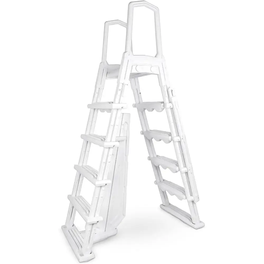Adjustable Height Above Ground Pool Ladder, 48-54, for Pools with Top Rail Support
Adjustable Height Above Ground Pool Ladder, 48-54, for Pools with Top Rail Support