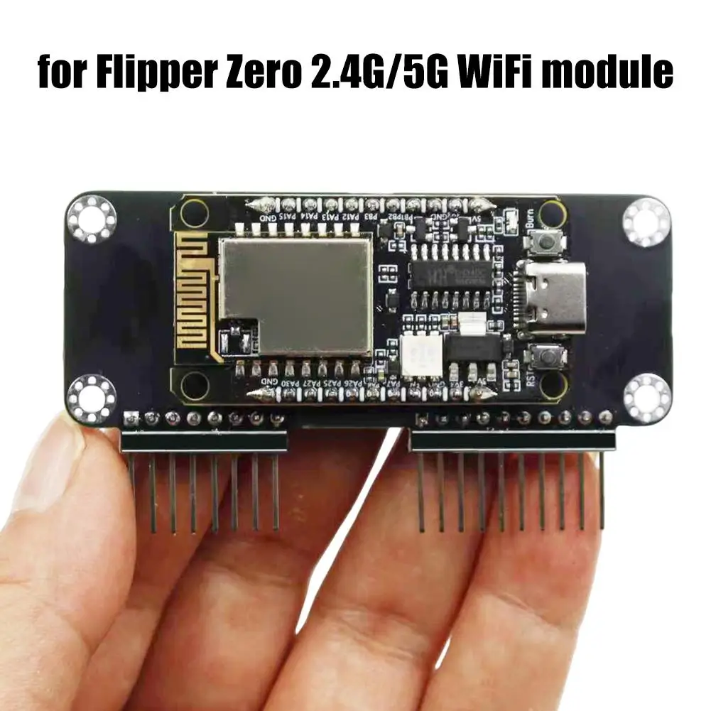For Flipper Zero 2.4G/5G WiFi Module IoT Development Board ESP32 CC1101 NRF24
For Flipper Zero 2.4G/5G WiFi Module IoT Development Board ESP32 CC1101 NRF24
