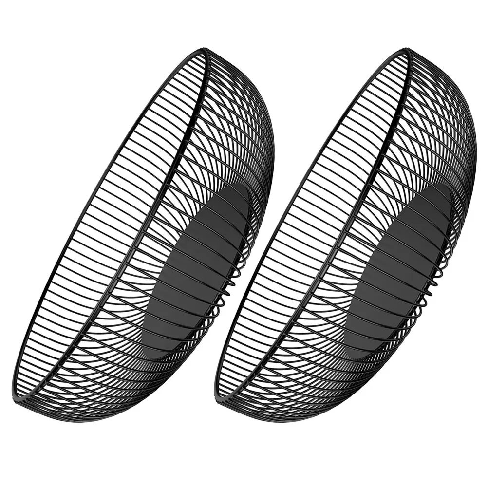 2pcs Wire Fruit Basket Countertop Metal Iron Bowl Nordic Style Sturdy Lightweight Kitchen Storage Organizer Hollow Desktop 
2pcs Wire Fruit Basket Countertop Metal Iron Bowl Nordic Style Sturdy Lightweight Kitchen Storage Organizer Hollow Desktop