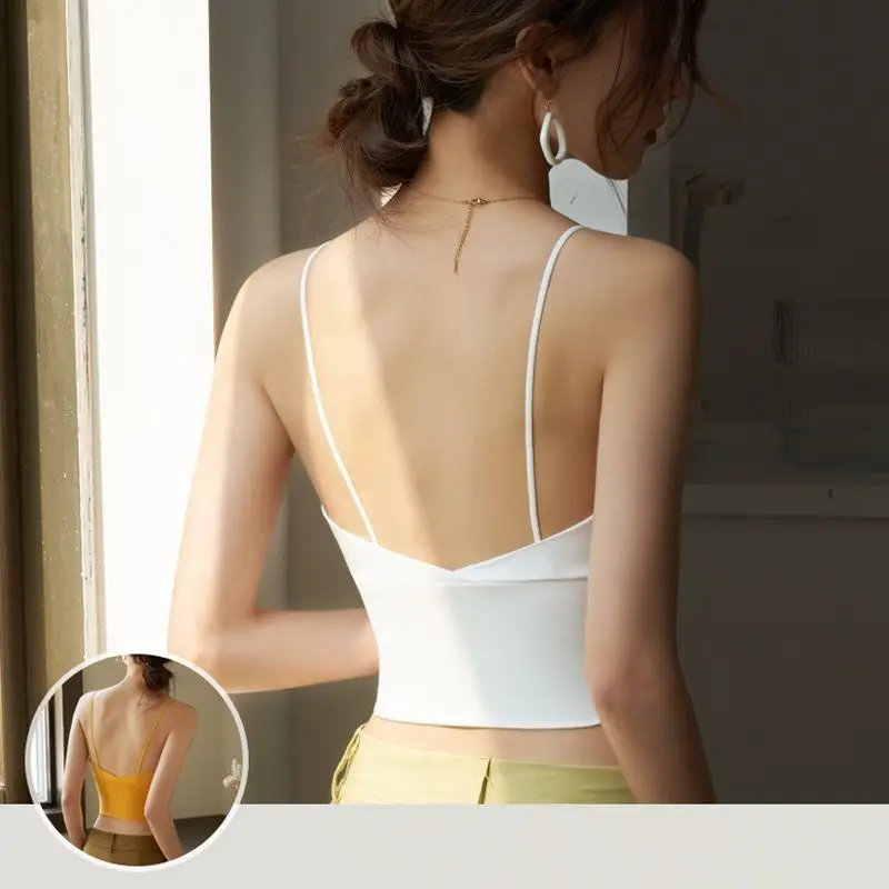 New Fitn Clothes Color Training Yoga Sports Bra Women's Inner Wear Top with Chest Pad Gym Workout Tank Top
New Fitn Clothes Color Training Yoga Sports Bra Women's Inner Wear Top with Chest Pad Gym Workout Tank Top