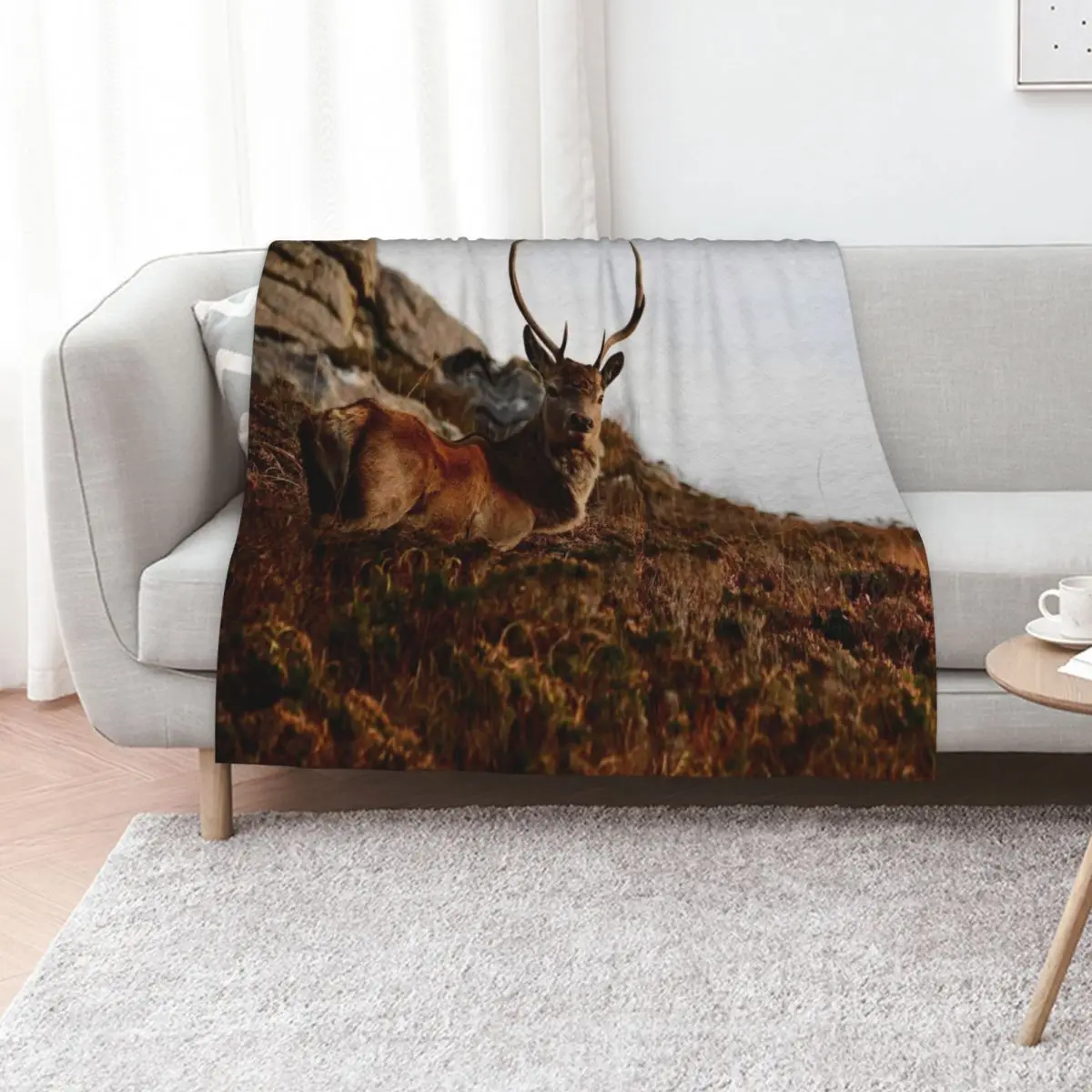 Watching Buck Throw Blanket Soft Home Decor Blanket for Couch Bedroom
Watching Buck Throw Blanket Soft Home Decor Blanket for Couch Bedroom