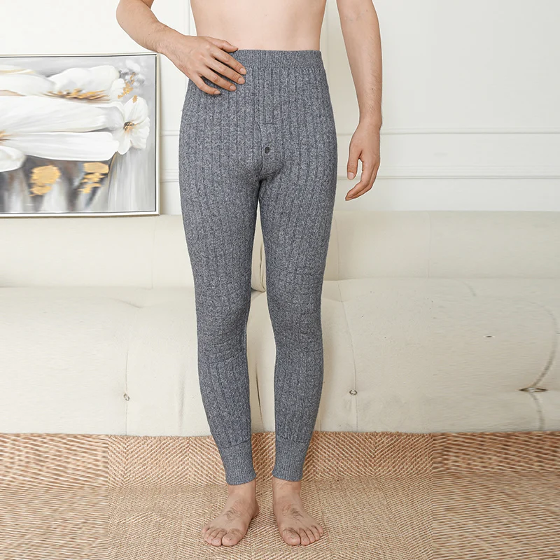 Winter New Men's Slim Fit Thermal Pants Wool Pants Cashmere Thickened Knee Guard High Waist Cashmere Pants Cotton Pants
Winter New Men's Slim Fit Thermal Pants Wool Pants Cashmere Thickened Knee Guard High Waist Cashmere Pants Cotton Pants