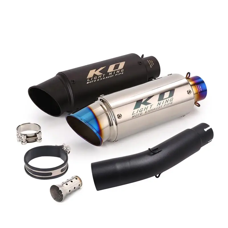 Motorcycle Exhaust Muffler Tail Pipe Stainless Steel Mid Link Pipe Slip On 51mm Escape Baffle For Honda CM300 Rebel500 2017-2023
Motorcycle Exhaust Muffler Tail Pipe Stainless Steel Mid Link Pipe Slip On 51mm Escape Baffle For Honda CM300 Rebel500 2017-2023