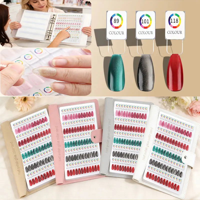 240 Colors Tips Magnetic Nail Art Swatch Book Large Storage Acrylic Nail Gel Works Display Card Manicure Color Testing Tools
240 Colors Tips Magnetic Nail Art Swatch Book Large Storage Acrylic Nail Gel Works Display Card Manicure Color Testing Tools