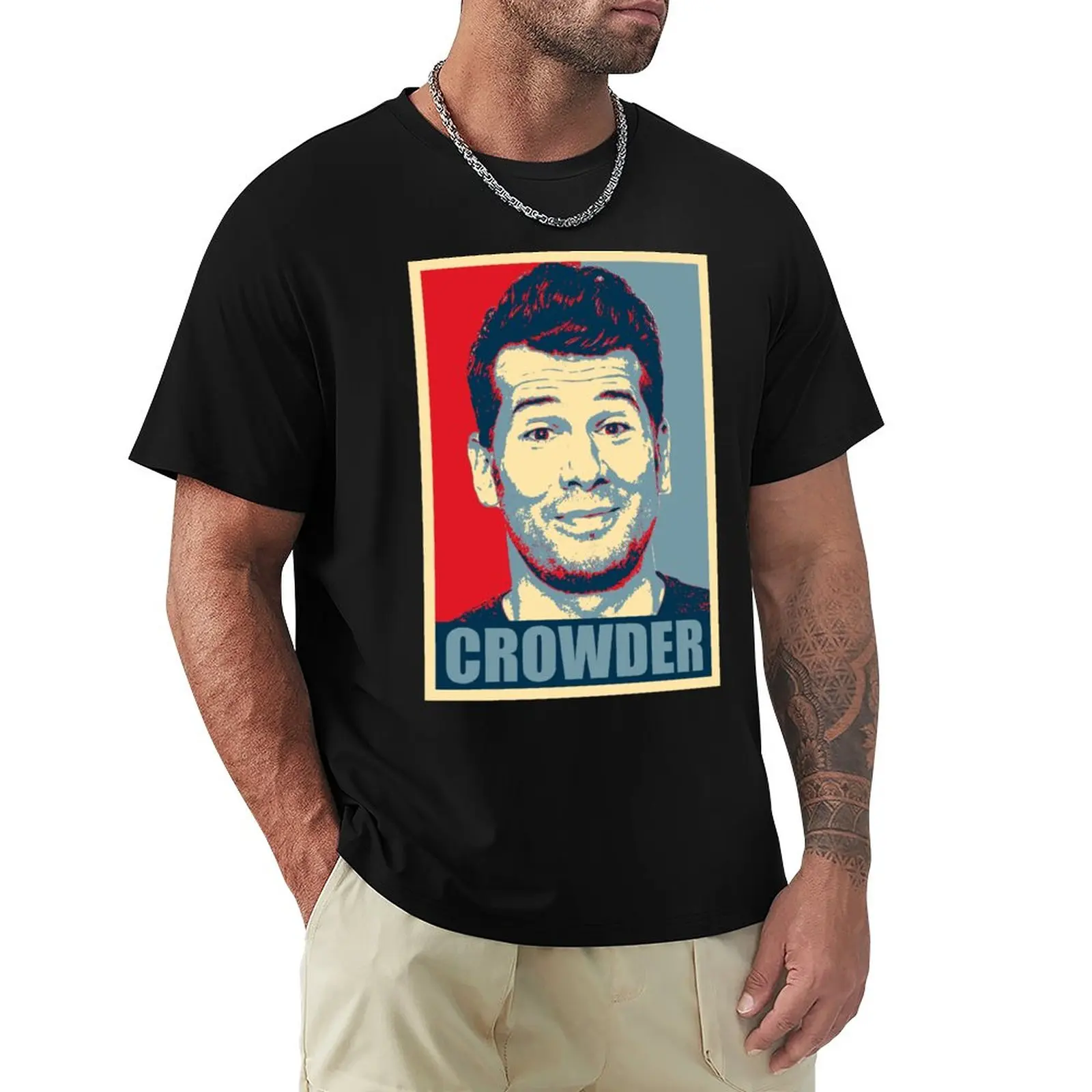 Steven Crowder Hope T-Shirt Short sleeve tee anime Blouse Oversized t-shirt t shirts for men
Steven Crowder Hope T-Shirt Short sleeve tee anime Blouse Oversized t-shirt t shirts for men