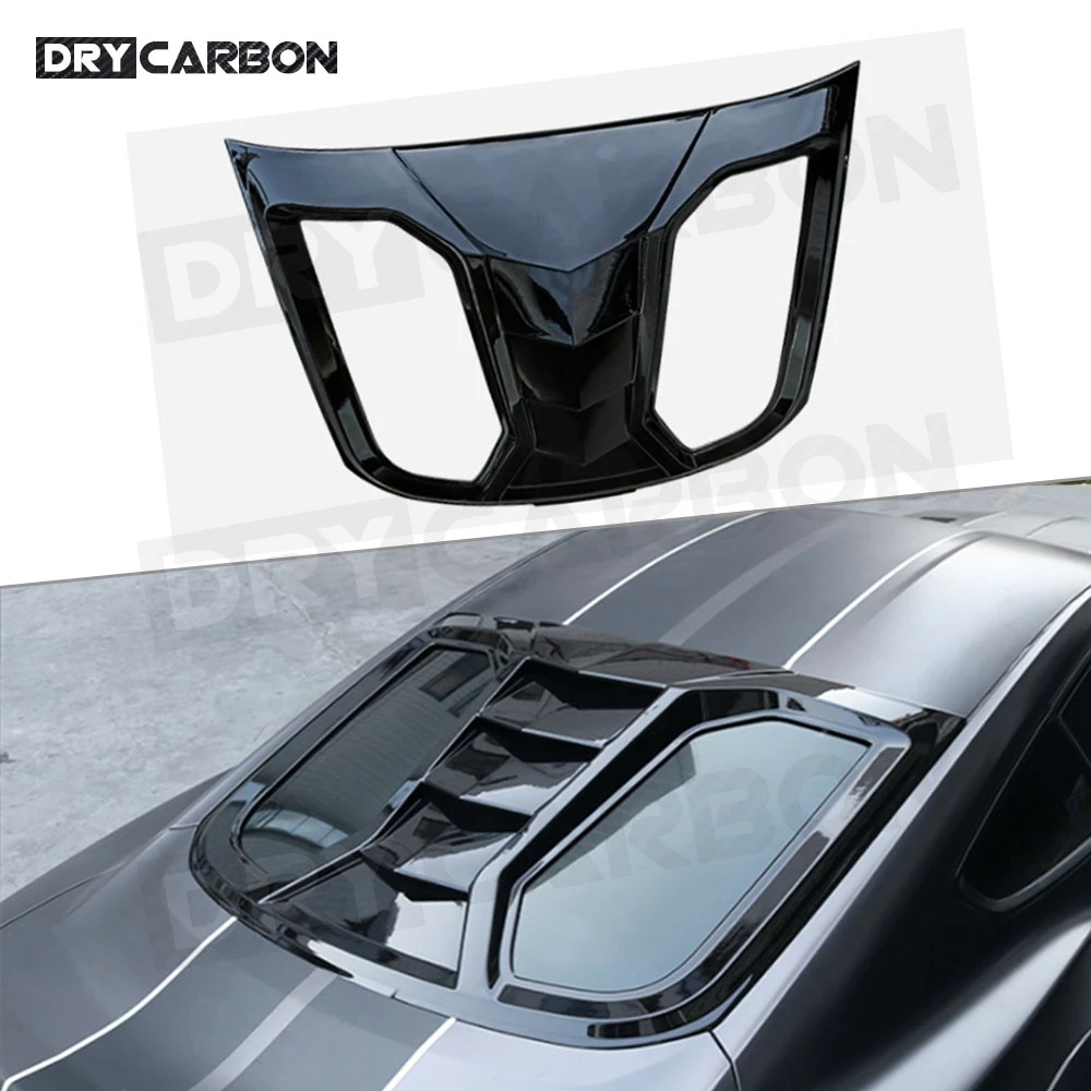 ABS Plastic Rear Window Louver Air Vent Black Sun Shade Visor Cover for Ford Mustang GT500 2015-2020 Car Prodection
ABS Plastic Rear Window Louver Air Vent Black Sun Shade Visor Cover for Ford Mustang GT500 2015-2020 Car Prodection