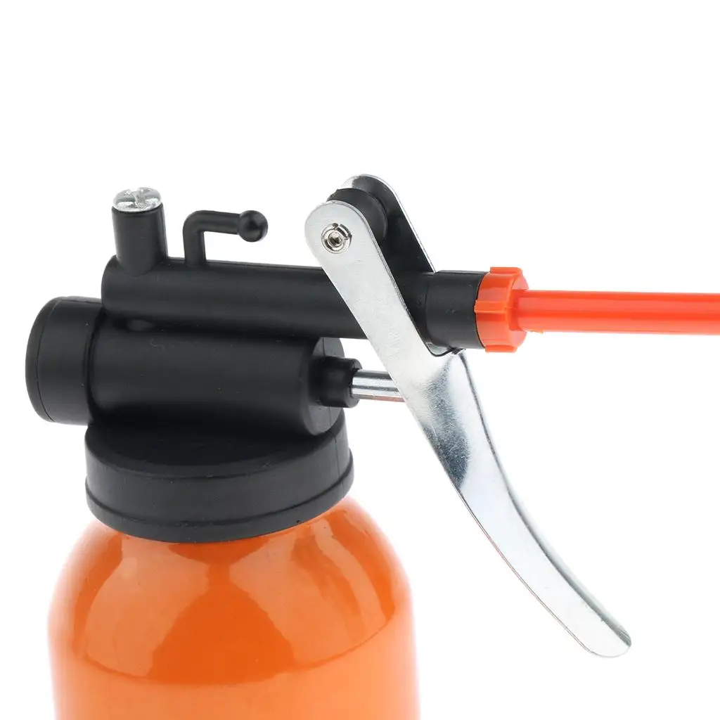 Steel Oil Spray Can 250ml High Pressure Pump Oiler Foldable Spout for Factory Workshop Machinery Care
Steel Oil Spray Can 250ml High Pressure Pump Oiler Foldable Spout for Factory Workshop Machinery Care