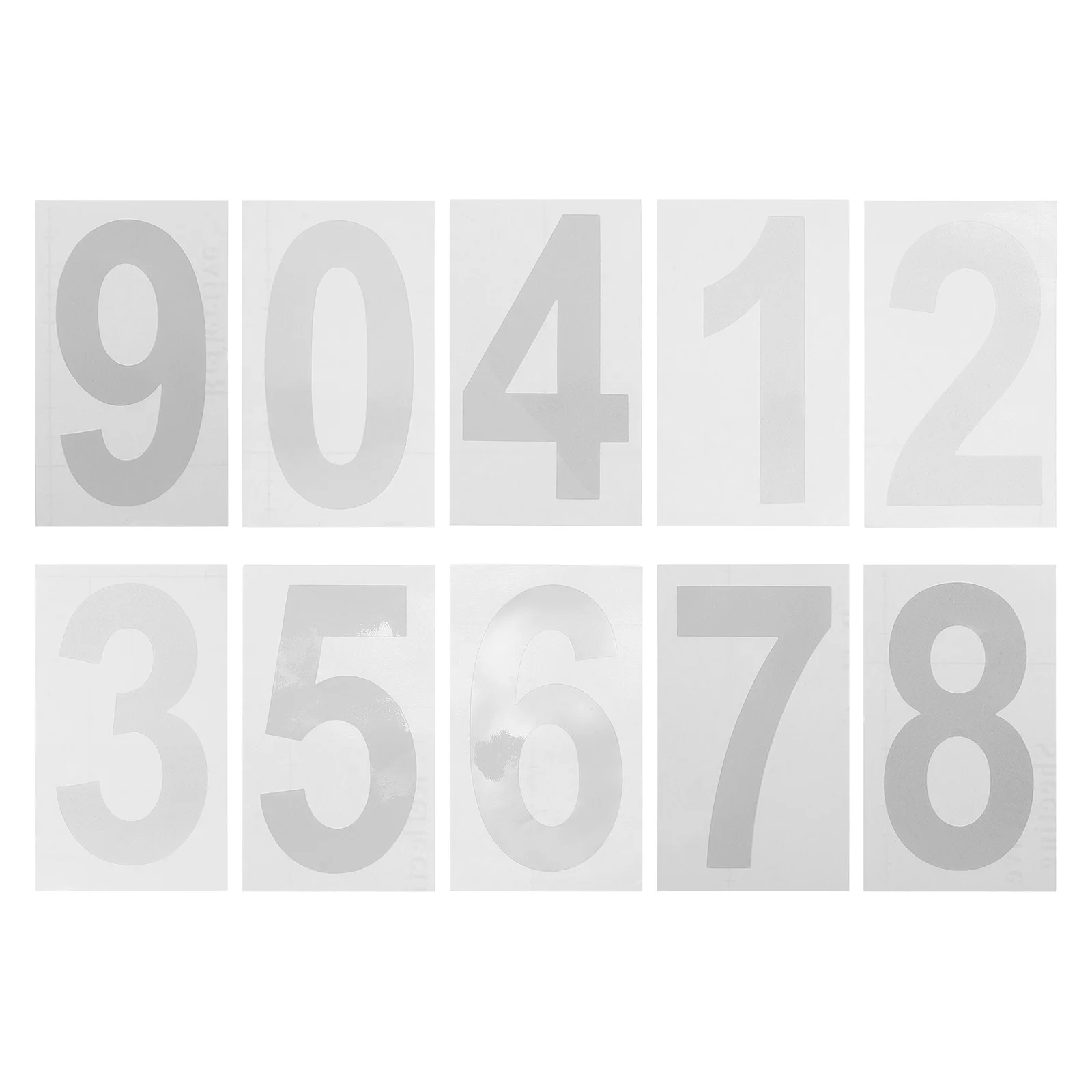Modern Reflective Number Decals for Garbage Cans Trash Bins Mailbox DIY Adhesive Numbers Outdoor House Stickers Large Small Size
Modern Reflective Number Decals for Garbage Cans Trash Bins Mailbox DIY Adhesive Numbers Outdoor House Stickers Large Small Size