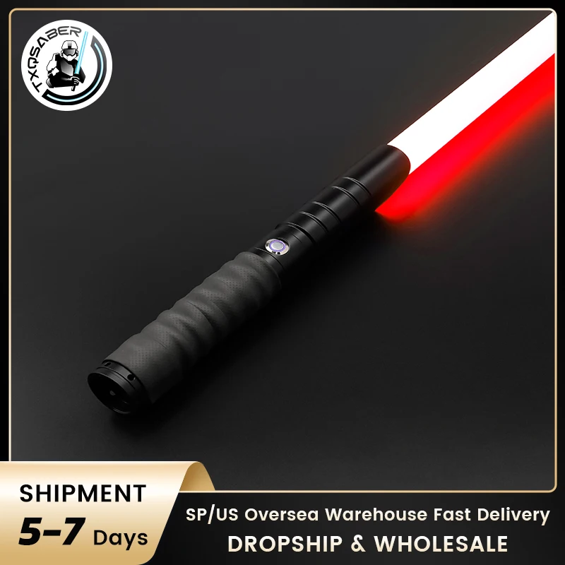 TXQSABER RGB Lightsaber Metal Hilt 12 Color Changing and Sounfonts FOC Lock Up Light Saber Cosplay Toys Blaster Laser Swords
TXQSABER RGB Lightsaber Metal Hilt 12 Color Changing and Sounfonts FOC Lock Up Light Saber Cosplay Toys Blaster Laser Swords