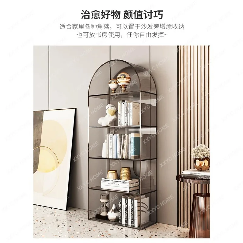 SL12Customized Transparent Acrylic Bookcase Living Room Book Storage Rack Display Rack Floor Bookcase Storage Rack
SL12Customized Transparent Acrylic Bookcase Living Room Book Storage Rack Display Rack Floor Bookcase Storage Rack