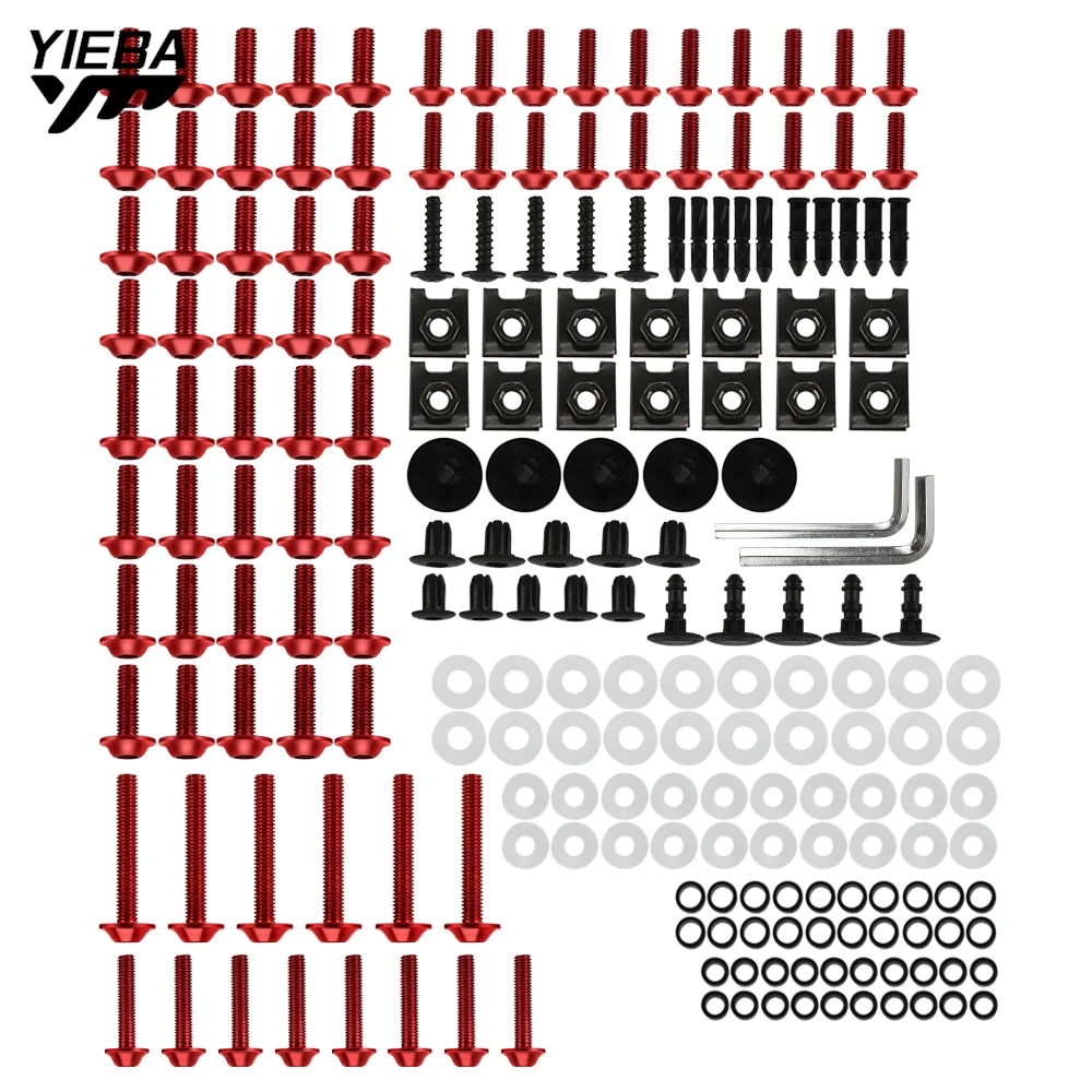 For HONDA CBR500R CB500F CB500X CBR650R CB650R 2019-2021 Universal Motorcycle Accessories Complete Fairing Bolts Kit Screws Nut
For HONDA CBR500R CB500F CB500X CBR650R CB650R 2019-2021 Universal Motorcycle Accessories Complete Fairing Bolts Kit Screws Nut