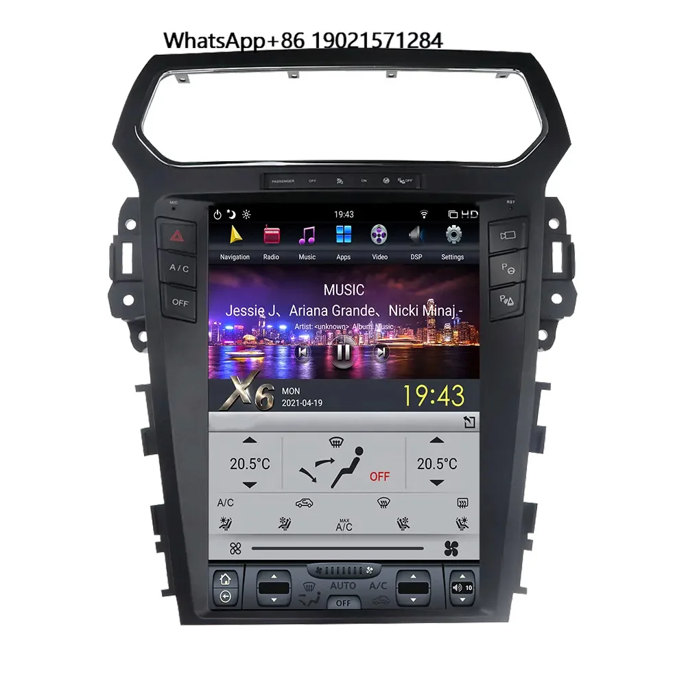12.1'' Android Car Dvd Player for Ford Explorer 2011-2019 Car Radio DVD Video Player
12.1'' Android Car Dvd Player for Ford Explorer 2011-2019 Car Radio DVD Video Player