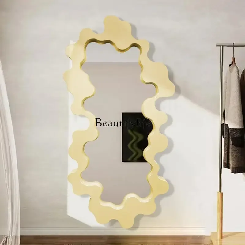 American creative full-length mirror ins wind irregular wall-mounted mirror clothing store
American creative full-length mirror ins wind irregular wall-mounted mirror clothing store