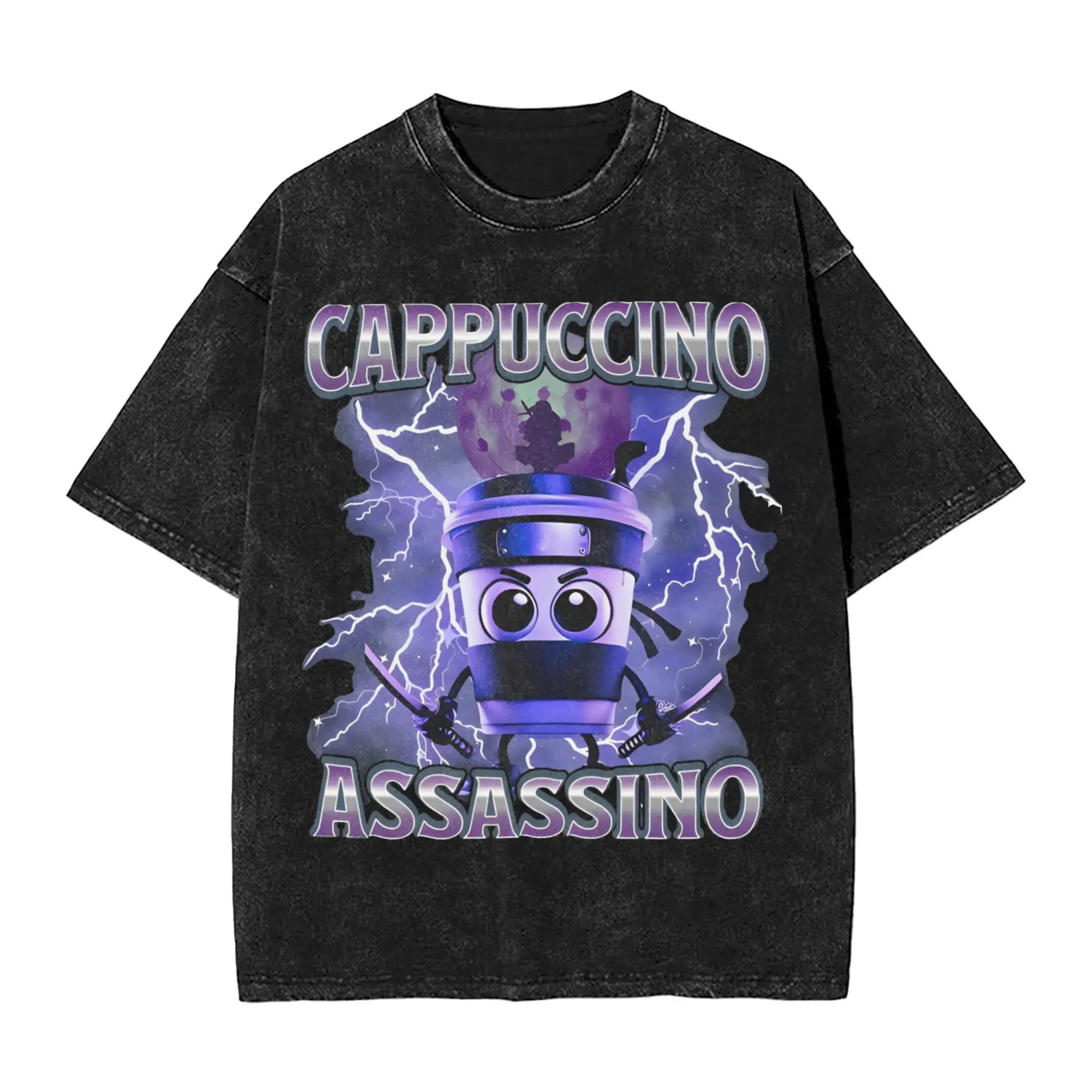 Промытые рубашки, итальянский Brainrot Cappuccino Assassino, забавный наряд для капучино, футболки, уличная одежда, летние футболки с короткими рукавами
Промытые рубашки, итальянский Brainrot Cappuccino Assassino, забавный наряд для капучино, футболки, уличная одежда, летние футболки с короткими рукавами