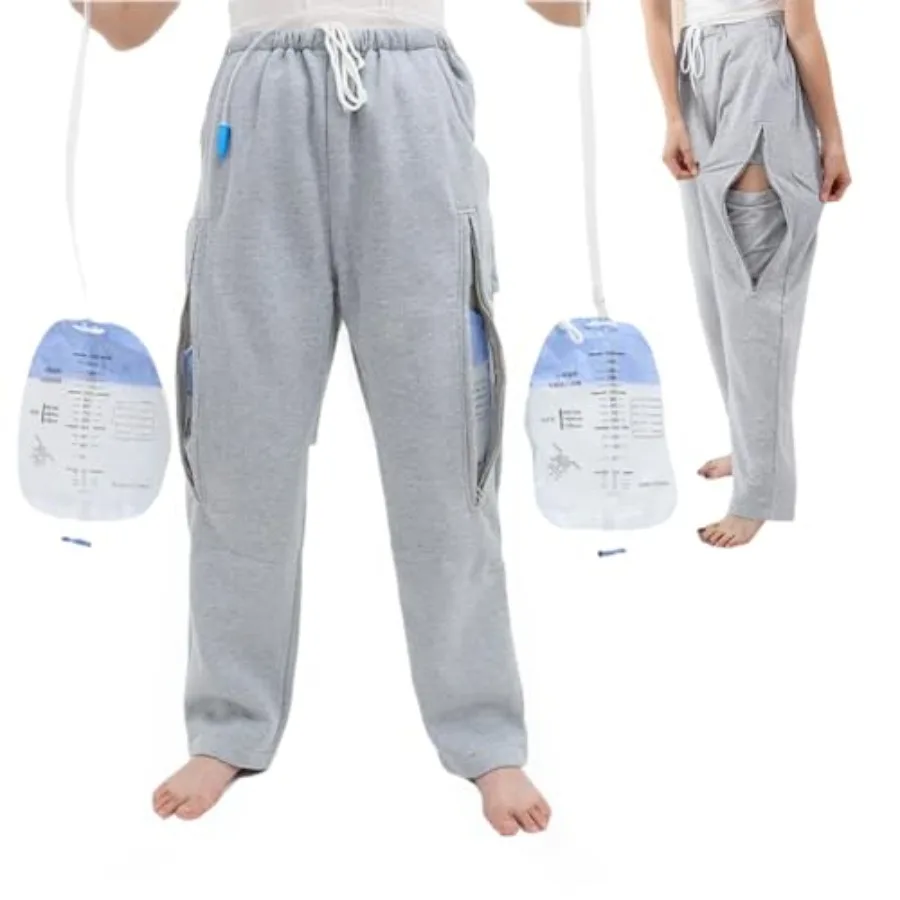 Catheter Leg Bag Pants, Urine Bag Holder Pants for Men/Women
Catheter Leg Bag Pants, Urine Bag Holder Pants for Men/Women