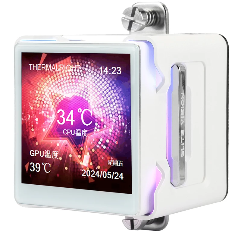 Elite Vision 360 ARGB All-in-One CPU Cooler with 2.73-inch Display, Compatible with AM5, AM4, and Intel LGA1700/1851/115X Socket
Elite Vision 360 ARGB All-in-One CPU Cooler with 2.73-inch Display, Compatible with AM5, AM4, and Intel LGA1700/1851/115X Socket