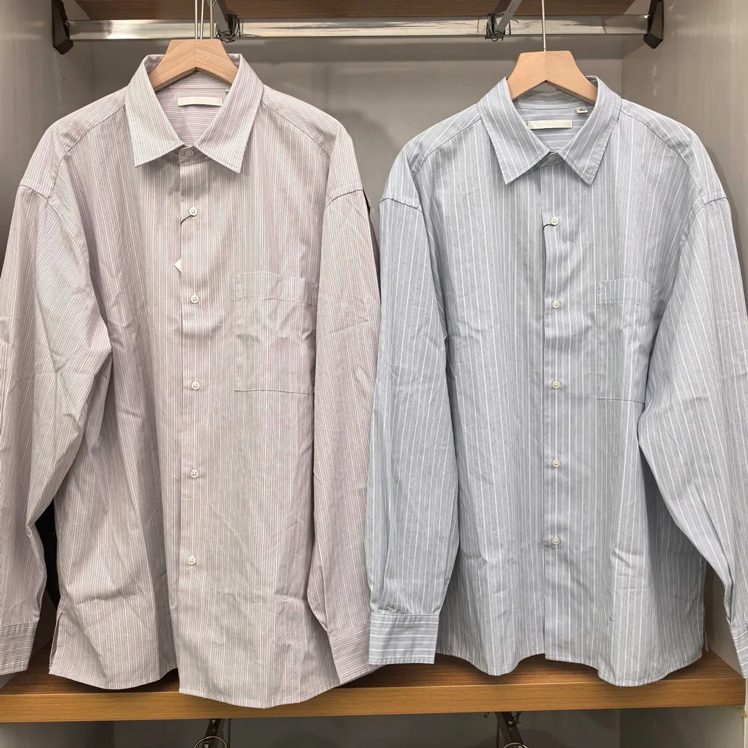 ex Loose Striped Long Sve irt Casual Sle Breathable Cotton Thin Outerwear Base Layer irt for Commuting
ex Loose Striped Long Sve irt Casual Sle Breathable Cotton Thin Outerwear Base Layer irt for Commuting