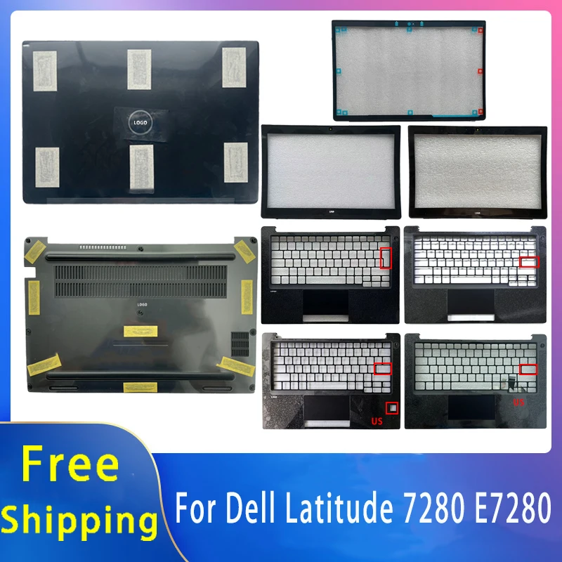 New For Dell Latitude 7280 E7280 E7380 E7290;Replacemen Laptop Accessories Lcd Back Cover/Palmrest/Bottom With LOGO 0F7V17
New For Dell Latitude 7280 E7280 E7380 E7290;Replacemen Laptop Accessories Lcd Back Cover/Palmrest/Bottom With LOGO 0F7V17