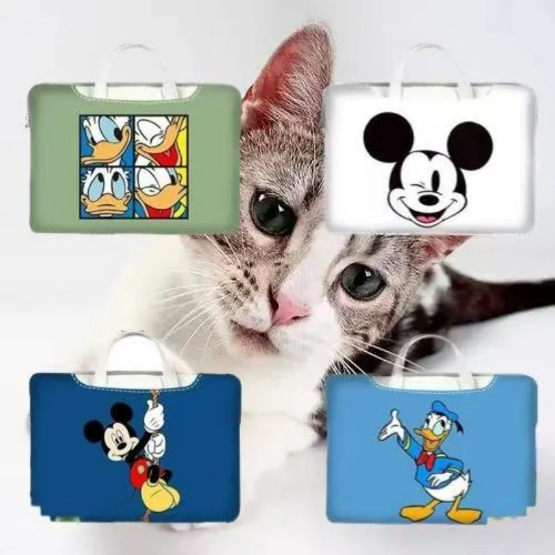 Сумка для ноутбука с Микки Маусом в стиле аниме Disney, милый органайзер для планшета большой емкости, сумка с героями мультфильмов, чехол для ноутбука 13, 15, 14, 16 дюймов
Сумка для ноутбука с Микки Маусом в стиле аниме Disney, милый органайзер для планшета большой емкости, сумка с героями мультфильмов, чехол для ноутбука 13, 15, 14, 16 дюймов