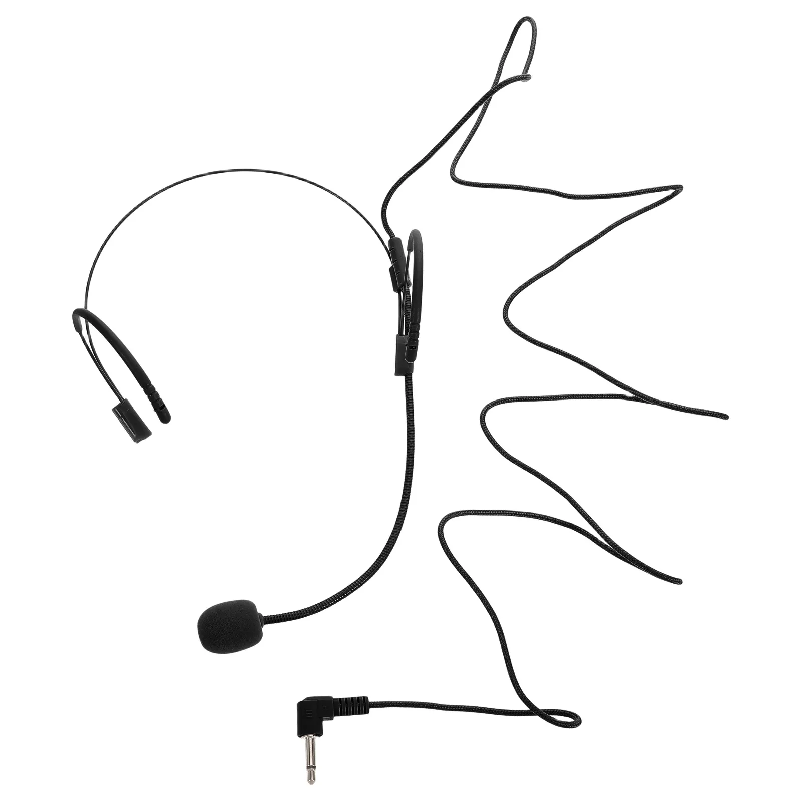 Loudspeaker Headset Mic System Black Over Ear Condenser Microphone for Teachers Tour Guides Presentations Clear Sound
Loudspeaker Headset Mic System Black Over Ear Condenser Microphone for Teachers Tour Guides Presentations Clear Sound