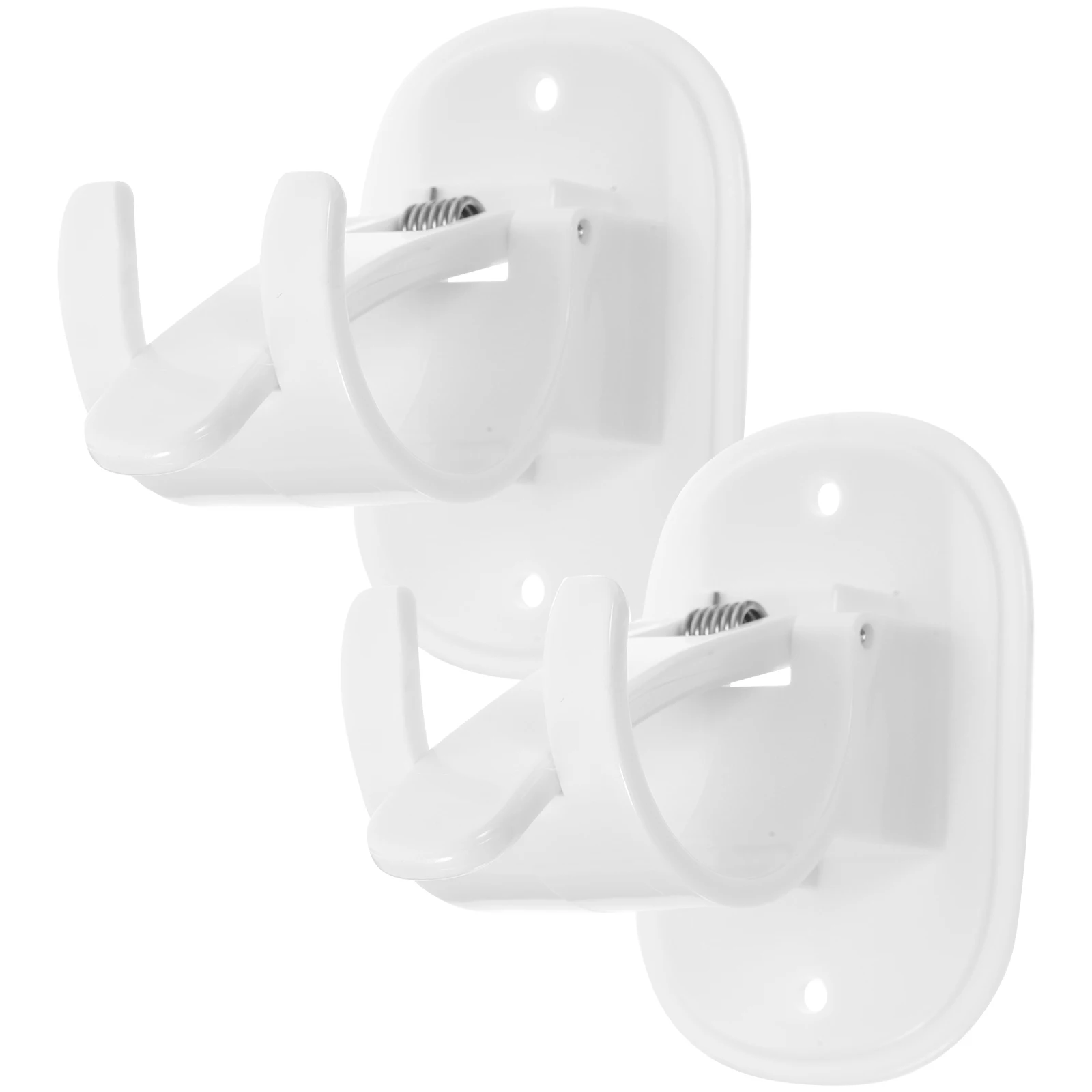 2pcs Curtain Rod Hooks Self Adhesive Bracket for Bathroom Bedroom Kitchen No Drilling Plastic Holders Black Large Size Modern
2pcs Curtain Rod Hooks Self Adhesive Bracket for Bathroom Bedroom Kitchen No Drilling Plastic Holders Black Large Size Modern