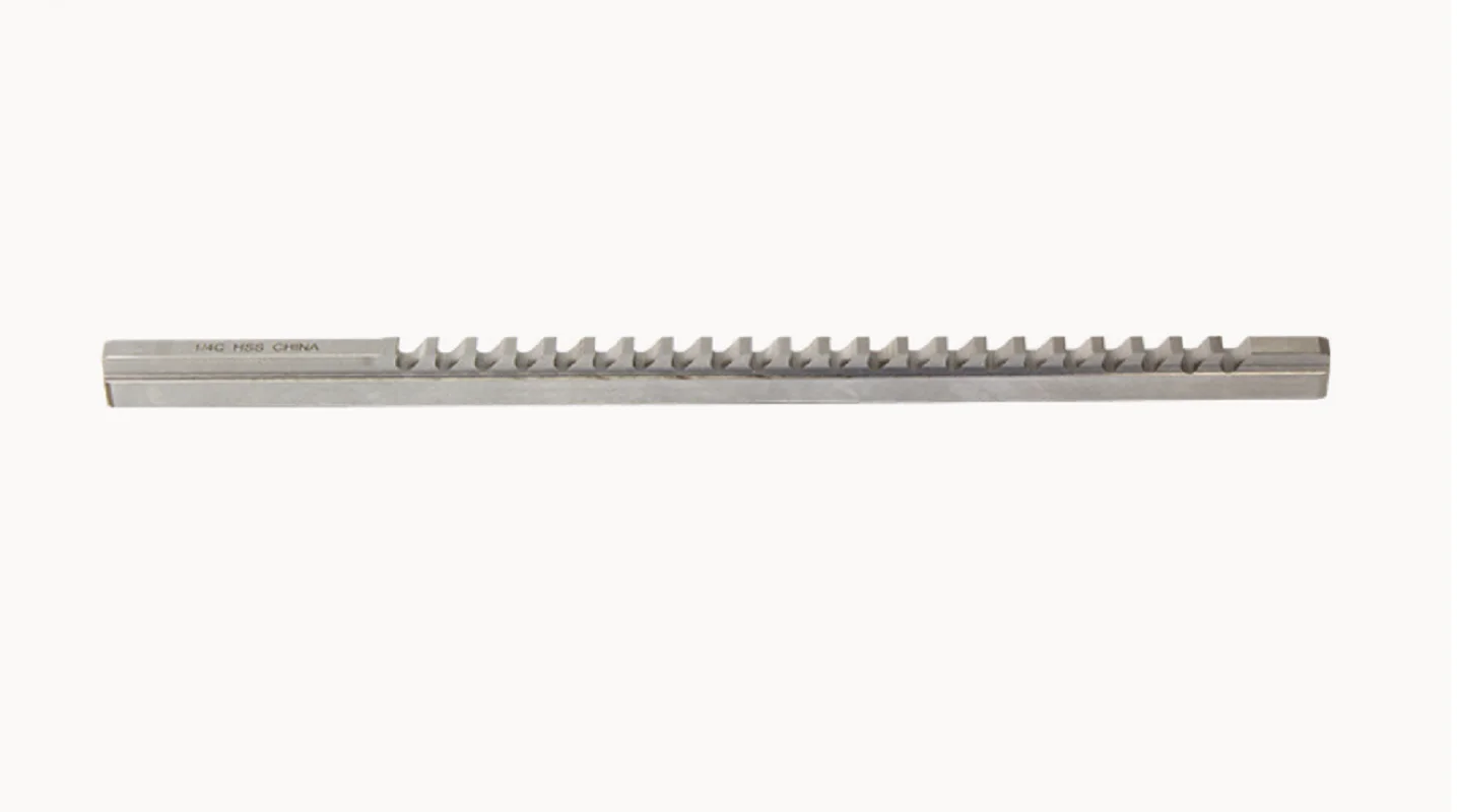 3/16" inch Keyway Broach C Push Type High speed steel HSS Cutting Tool for CNC Broaching machine Metalworking
3/16" inch Keyway Broach C Push Type High speed steel HSS Cutting Tool for CNC Broaching machine Metalworking