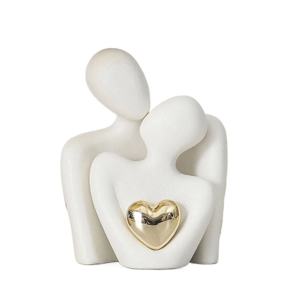 Ceramic Couples Embrace Statue Creative Waterproof People Love Sculpture Handicraft Abstract Miniatures Figurine Wedding
Ceramic Couples Embrace Statue Creative Waterproof People Love Sculpture Handicraft Abstract Miniatures Figurine Wedding