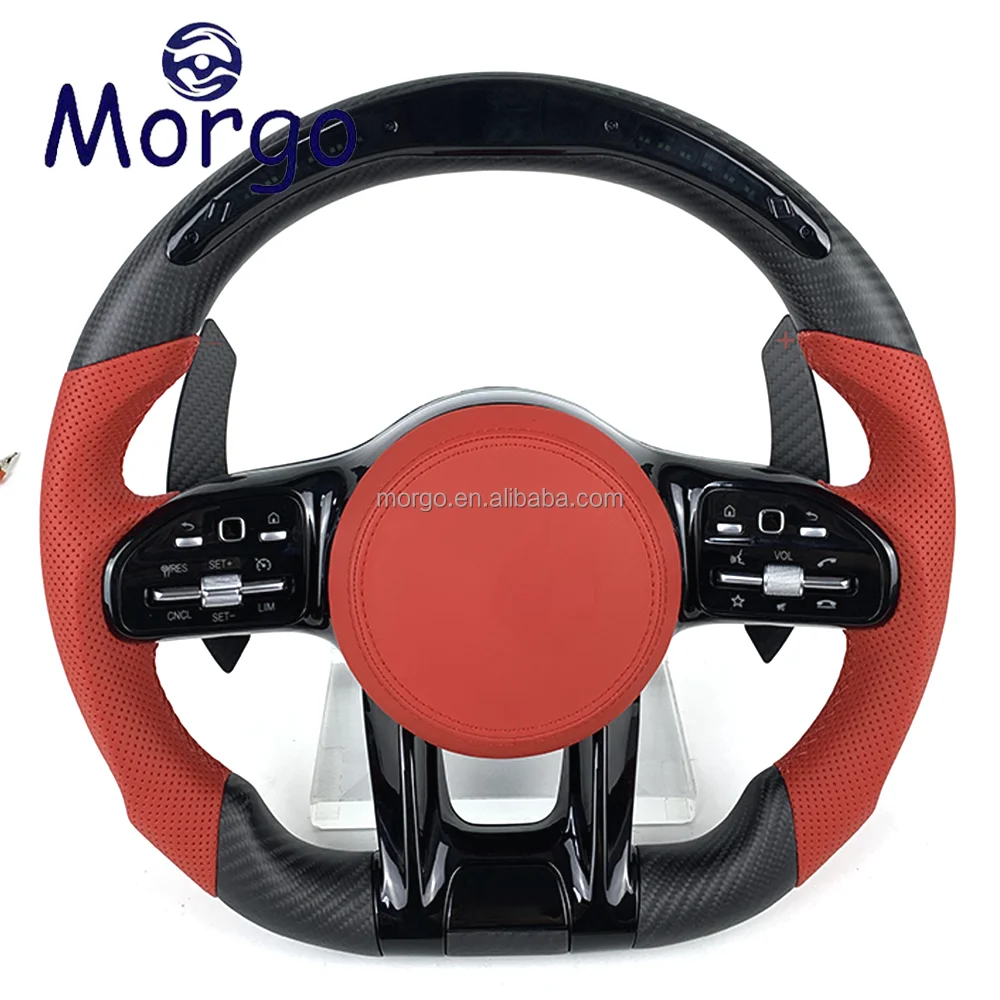 Customized for Benz AMG Leather Steering Wheel W203 W205 W166 W167 W177 W213 W217 W222 W223 Steering Wheel Can Upgraded
Customized for Benz AMG Leather Steering Wheel W203 W205 W166 W167 W177 W213 W217 W222 W223 Steering Wheel Can Upgraded