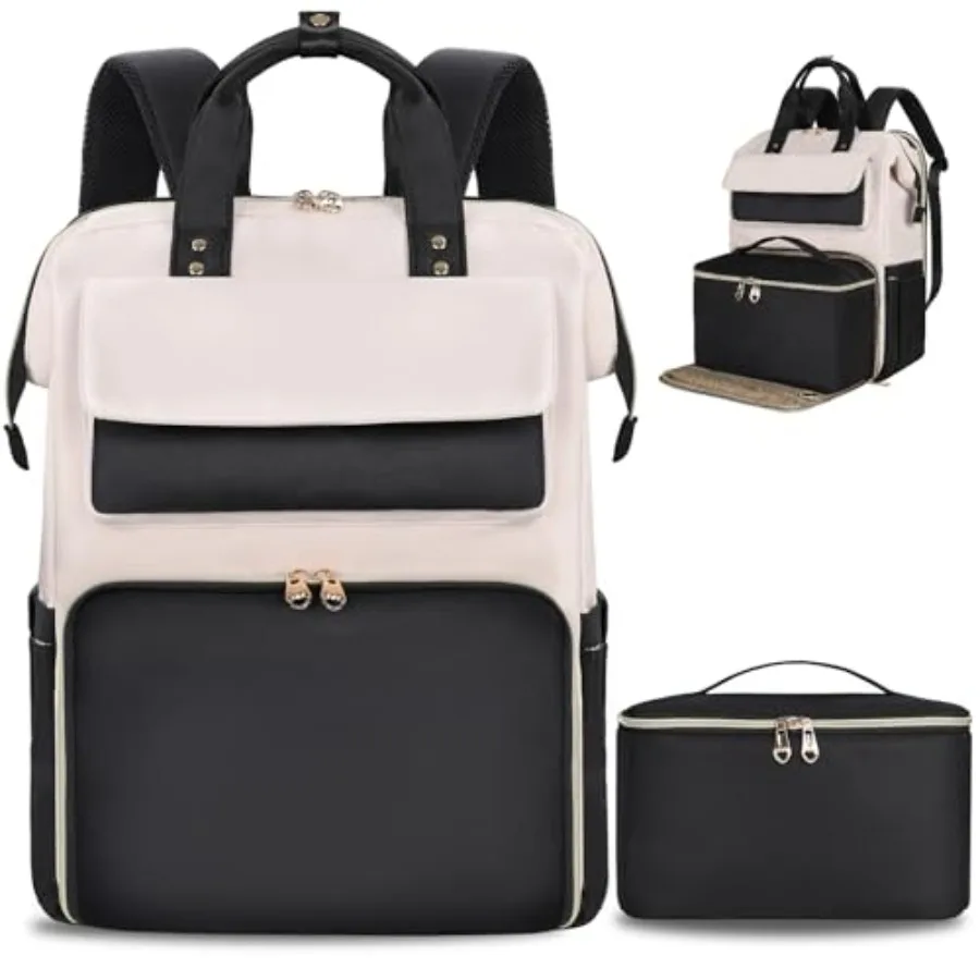 Lunch Backpack for Women Laptop Backpack with Insulated Cooler Lunch box Work Backpack for Teacher Nurse Travel College Picnic
Lunch Backpack for Women Laptop Backpack with Insulated Cooler Lunch box Work Backpack for Teacher Nurse Travel College Picnic