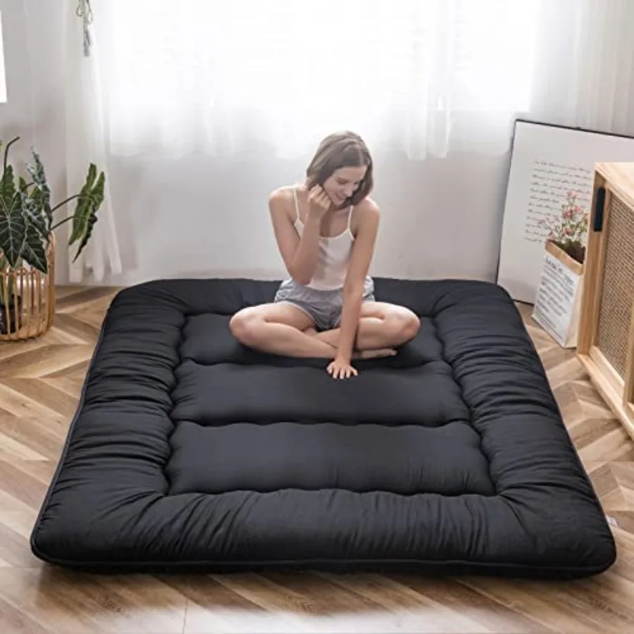 Japanese Floor Mattress Futon Mattress 4" Thicken Tatami Mat Sleeping Pad Foldable Roll Up Mat Boys Girls Dormitory Pad Floor L
Japanese Floor Mattress Futon Mattress 4" Thicken Tatami Mat Sleeping Pad Foldable Roll Up Mat Boys Girls Dormitory Pad Floor L