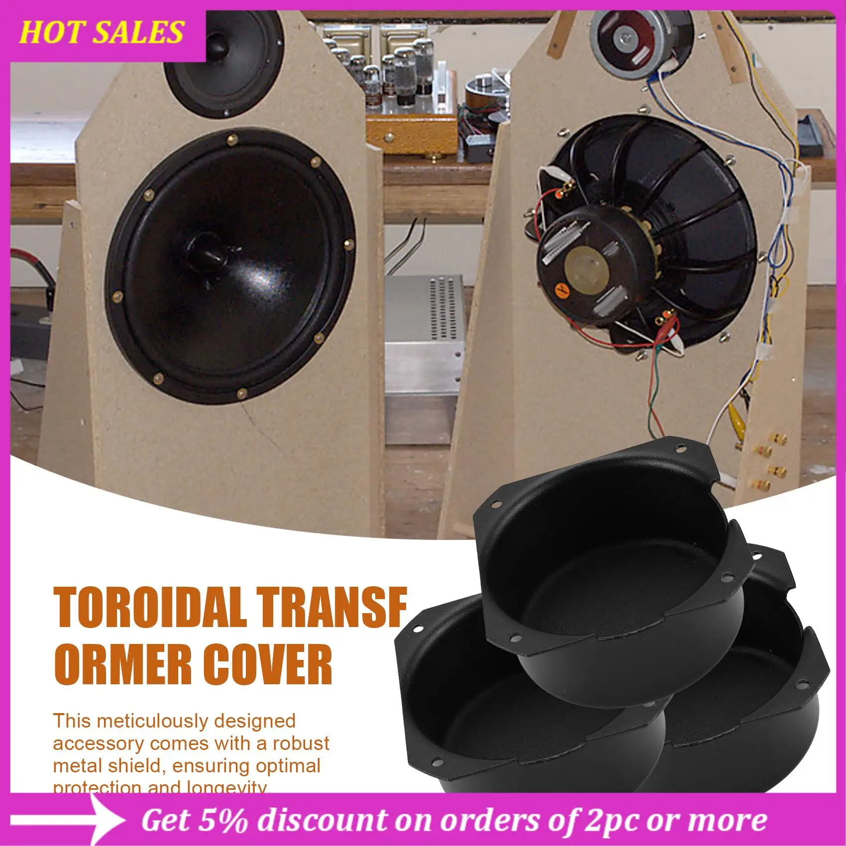 Toroidal Transformer Cover Shield Sealing Protective Screening Can Loudspeaker Accessories,Requisite
Toroidal Transformer Cover Shield Sealing Protective Screening Can Loudspeaker Accessories,Requisite