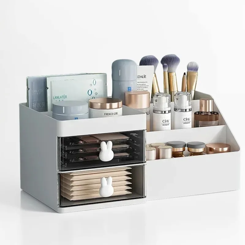 Large Capacity Cosmetic Storage Box Makeup Drawer Organizer Skincare Makeup Stationery Storage Box for Dressing Table Desktop
Large Capacity Cosmetic Storage Box Makeup Drawer Organizer Skincare Makeup Stationery Storage Box for Dressing Table Desktop