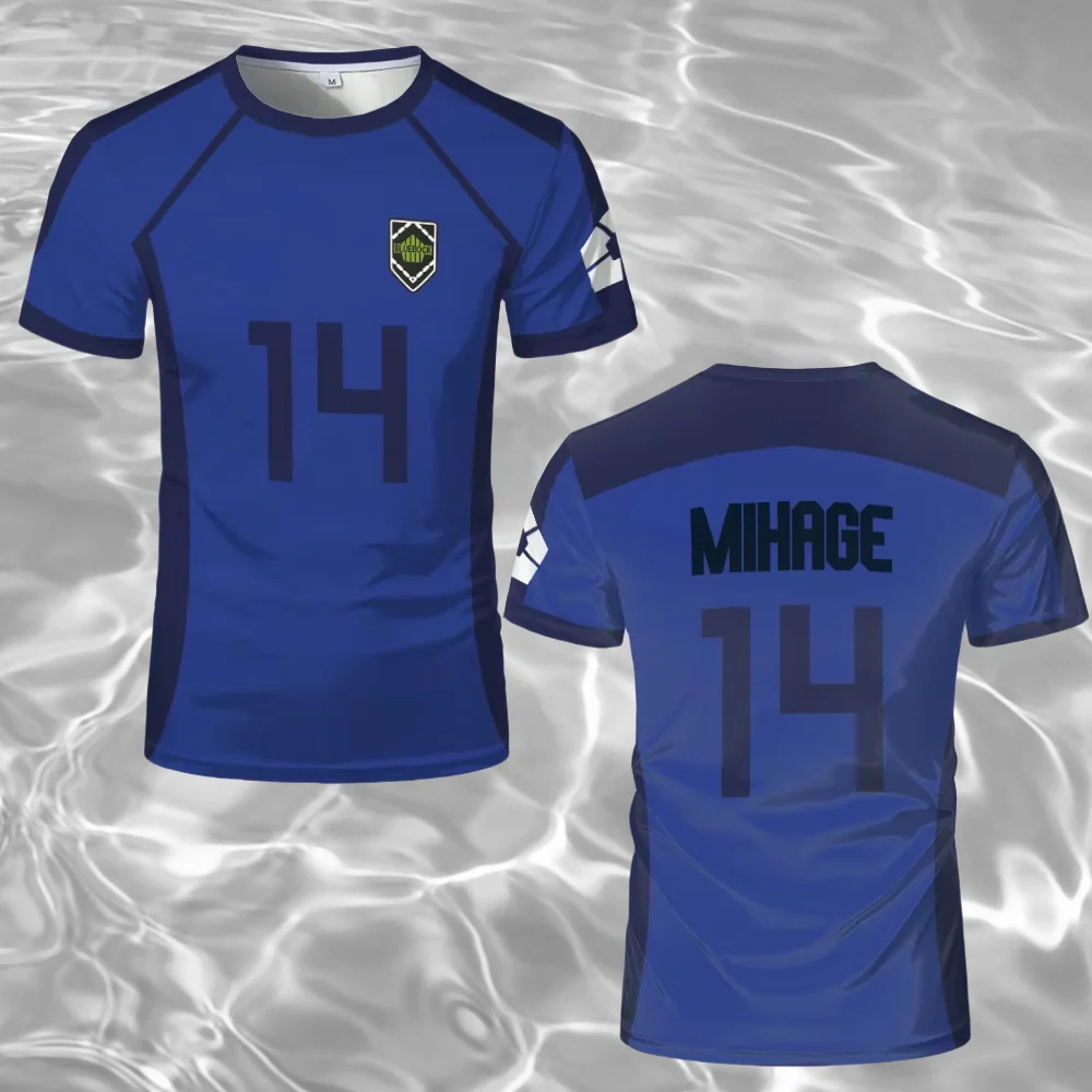 Anime Japanese Children T-shirt Blue Lock Isagi Yoichi Football Jersey Cosplay Hyoma ChiGiri Meguru Bachira Men Clothing T-shirt
Anime Japanese Children T-shirt Blue Lock Isagi Yoichi Football Jersey Cosplay Hyoma ChiGiri Meguru Bachira Men Clothing T-shirt