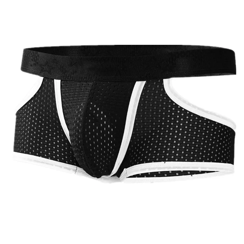 Mens Boxer Shorts Homme Breathable Ice Silk Mesh Underwear Male Underpants Sexy Jockstraps Separation Bullet Pouch Panties L-4XL
Mens Boxer Shorts Homme Breathable Ice Silk Mesh Underwear Male Underpants Sexy Jockstraps Separation Bullet Pouch Panties L-4XL