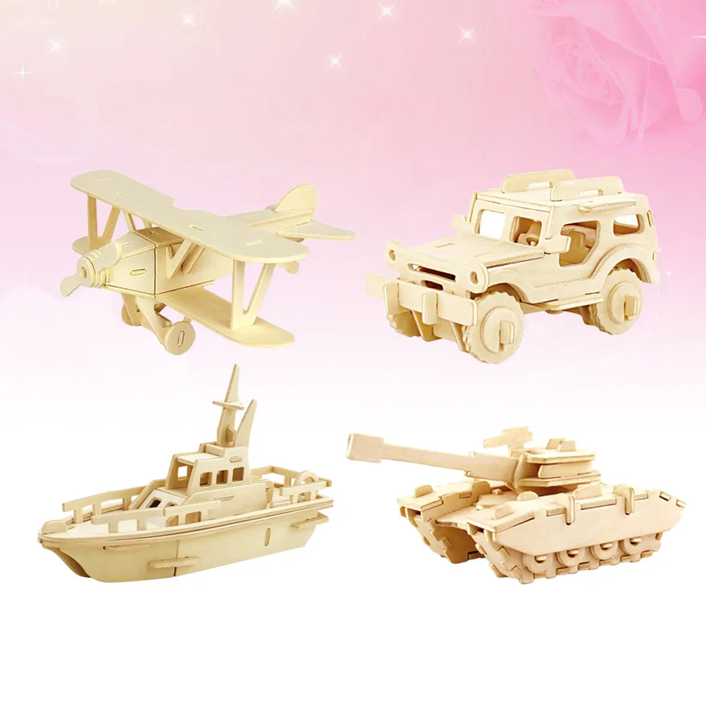 4Pcs Quality Smooth Wooden 3D Puzzles Educational Brain Teaser for All Ages Fragile Delicate Room Decor Table Ornament Wooden
4Pcs Quality Smooth Wooden 3D Puzzles Educational Brain Teaser for All Ages Fragile Delicate Room Decor Table Ornament Wooden