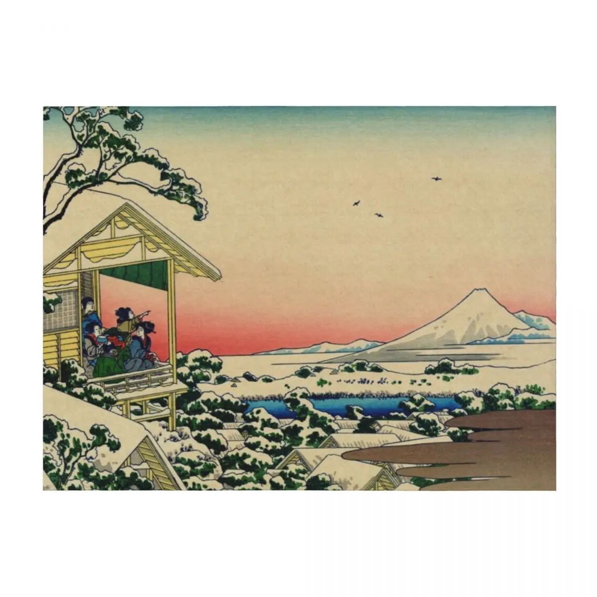 Teahouse at Koishikawa the morning after a snowfall (Restored Japanese Artwork) Throw Blanket Furrys decorative Blankets
Teahouse at Koishikawa the morning after a snowfall (Restored Japanese Artwork) Throw Blanket Furrys decorative Blankets